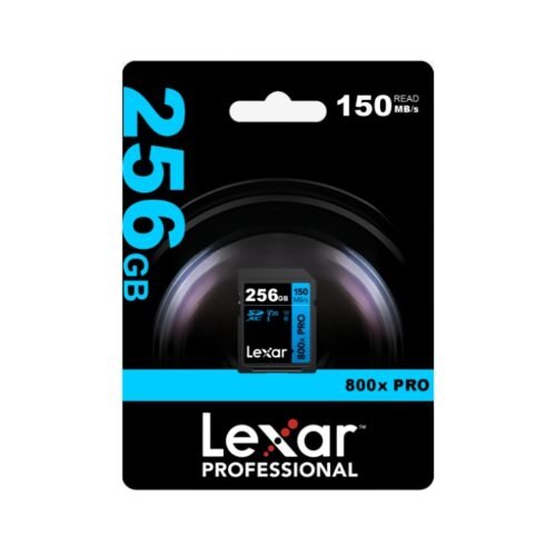 MEM448 Memoria SDXC Lexar 800X Pro 256GB 150MB/s Blue