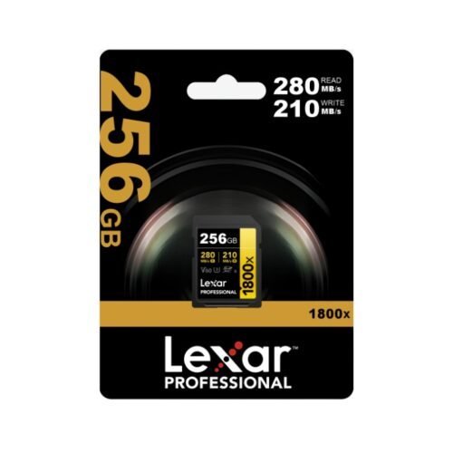 MEM455 Memoria SDXC Lexar Pro 1800X 256GB UHS-II Gold Series
