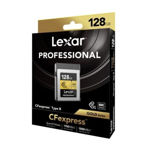 MEM470 Memoria CFexpress Lexar Pro 128GB Tipo B Gold