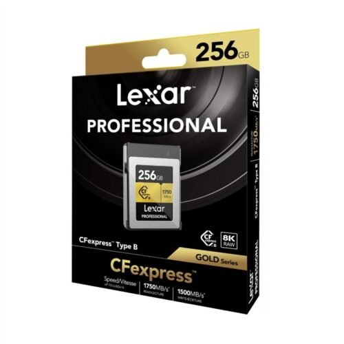 MEM471 Memoria CFexpress Lexar Pro 256GB Tipo B Gold