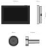 MIR02 Mirilla Inteligente Ezviz HP2 2MP Pantalla 4.3 Silver