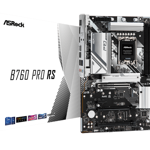 MOT179 Motherboard Asrock B760 Pro RS LGA 1700 DDR5 ATX