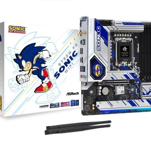 MOT180 Motherboard Asrock B760M PG Sonic LGA 1700 Wi-Fi 6E Micro ATX