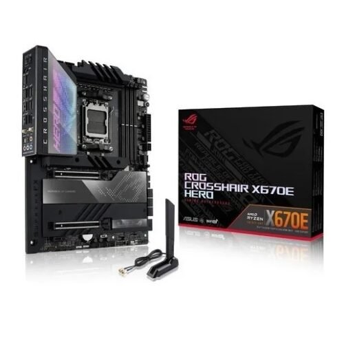 Motherboard Asus ROG Crosshair X670E Hero WiFi 6E AM5 ATX