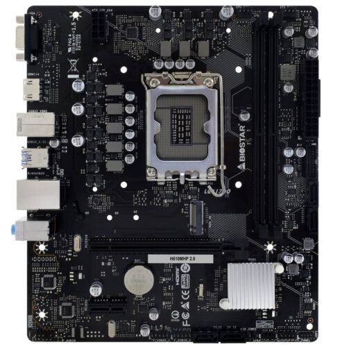 Motherboard BioStar H610MHP 2.0 LGA 1700 DDR4 Micro-ATX