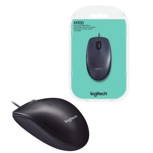 MOU156 Mouse Logitech M100 Óptico Negro