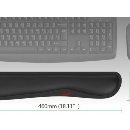 MousePad Genius G-WP 100 Ergonómico Negro