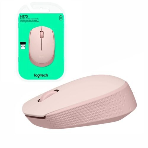 Mouse Logitech M170 Inalámbrico Rosado