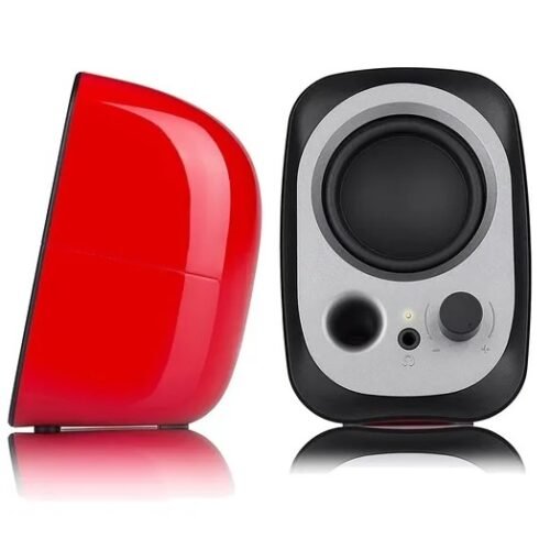 PAR122 Parlantes 2.0 Edifier R12U 4W RMS USB Rojo