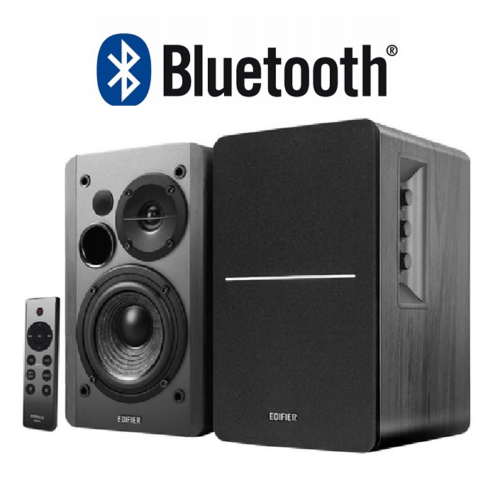 PAR339 Parlantes 2.0 Edifier R1280DBs 42W Bluetooth Negros