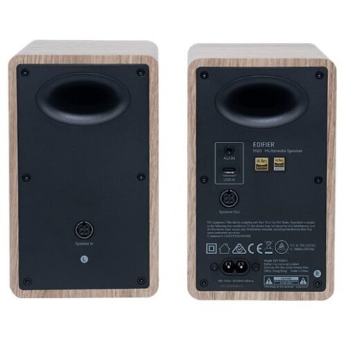 PAR426 Parlantes 2.0 Edifier M60 66W Bluetooth Roble