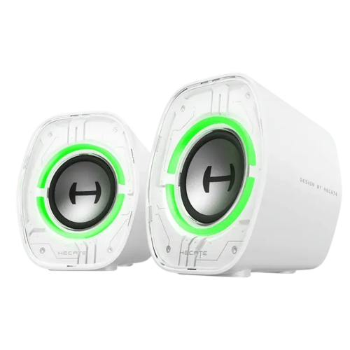 PAR497 Parlantes Gaming Edifier G1000 II 2.0 con RGB Blanco