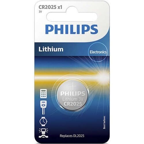 PIL46 Pila de Litio Philips CR2025 3V Pack Individual