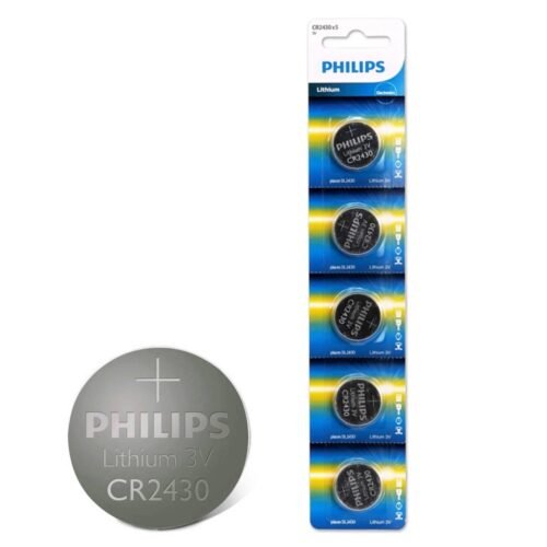 PIL53 Pila de Litio Philips CR2430 3V Blister x 5 unidades