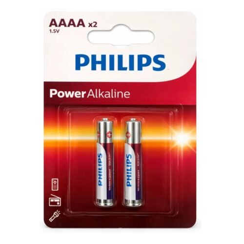 PIL59 Pila Alcalina Philips LR8D425 AAAA 1.5V Blister x 2 unidades