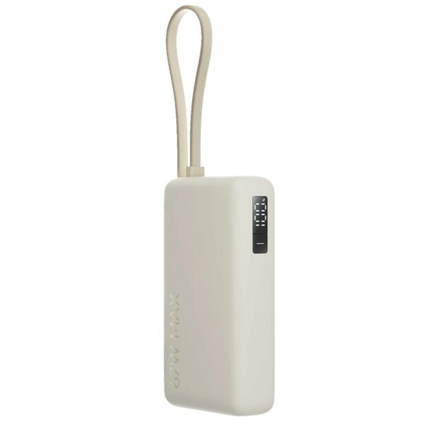 POW59 Powerbank Xiaomi 67W 10000mAh con Cable Integrado