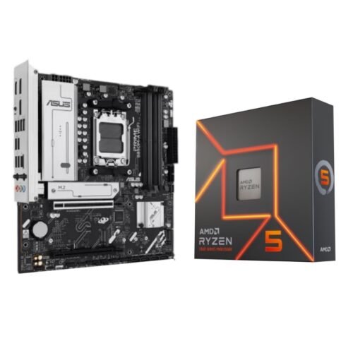 PRO253MOT218 Combo Procesador AMD Ryzen 5 7600X y Mother Asus Prime B850M-A WiFi 6E AM5