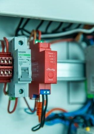 Relé Shelly Pro 1PM Wi-Fi DIN Medición de Consumo 16A