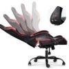 Silla Gamer ROM Negro/Rojo Reclinable