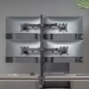 Soporte Monitor LDT66-C048 Cuádruple Articulado hasta 32"