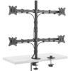 Soporte Monitor LDT66-C048 Cuádruple Articulado hasta 32"