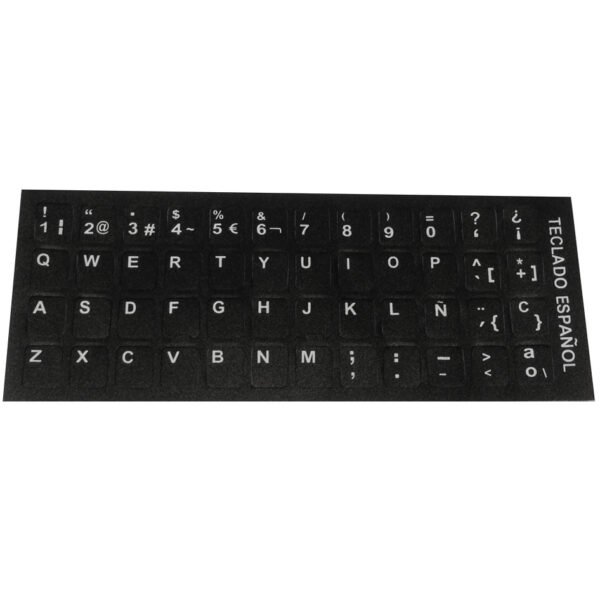 Sticker Teclado Español Adhesivo