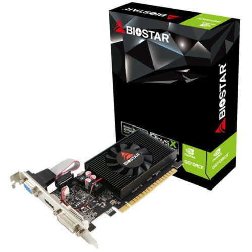 TAR201 Tarjeta de Video BioStar GT710 2GB DDR3 PCI-E 2.0
